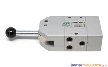 Load image into Gallery viewer, API A1MA171LT Manual Valve 1/8", 5/3, Automatic Spring Return - British Pneumatics