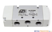 Load image into Gallery viewer, API A1P250 Pneumatic Valve 1/4" 5/2 (Pneumatically Operated) - British Pneumatics