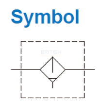 Load image into Gallery viewer, Mindman MAF300L-8A-D Air Filter Auto Drain 1/4" BSP - British Pneumatics (Online Wholesale)