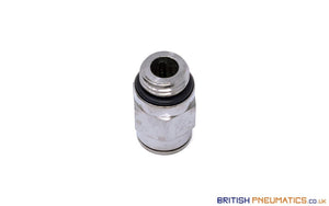 10Mm To 1/4 Straight Parallel Male Stud Push-In Fitting (Nickel Plated Brass) General