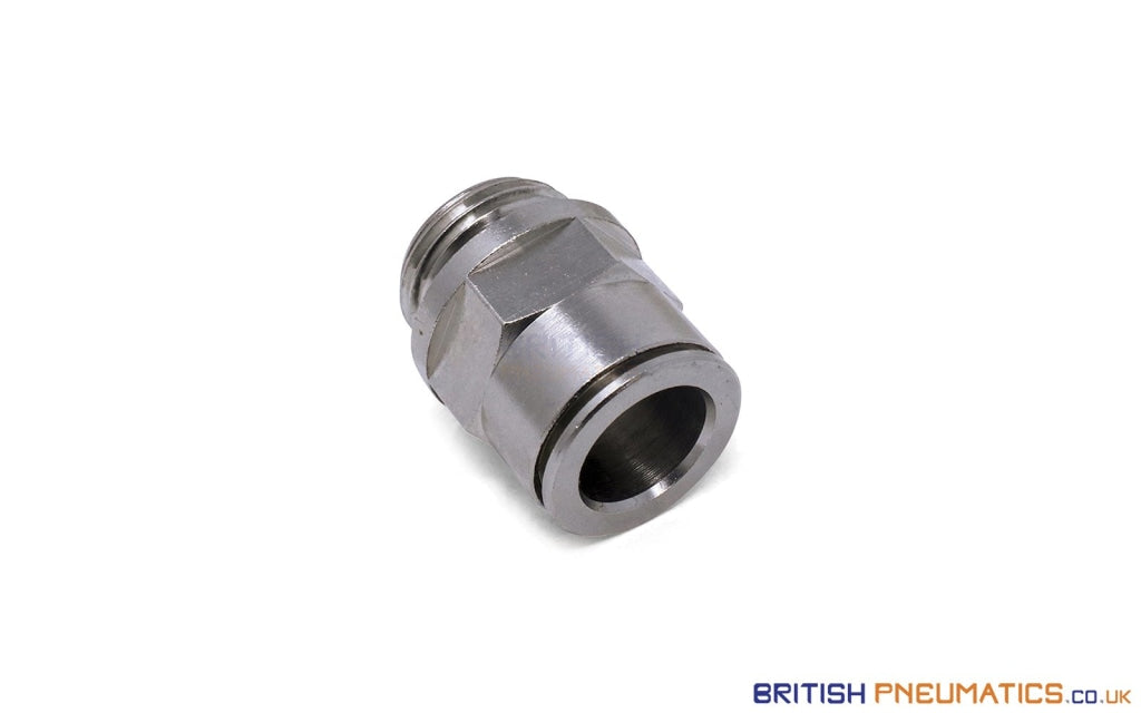 1/2 To 14Mm Push-In Fitting (Nickel Plated Brass) General