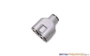12Mm Intermediate Y Push-In Fitting (Nickel Plated Brass) General