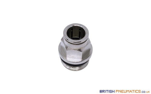 12Mm To 1/2 Straight Parallel Male Stud Push-In Fitting (Nickel Plated Brass) General