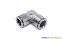 Load image into Gallery viewer, 12Mm To Elbow Union Push-In Fitting (Nickel Plated Brass) General