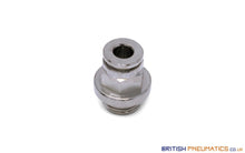 Load image into Gallery viewer, 1/4 Bsp To 4Mm Male Stud Push-In Fitting (Nickel Plated Brass) General
