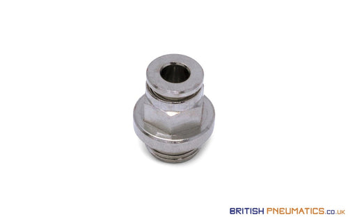 1/4 Bsp To 4Mm Male Stud Push-In Fitting (Nickel Plated Brass) General