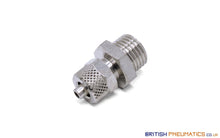 Load image into Gallery viewer, 1/8 Bsp To 6Mm Male Stud Rapid Fittings (Nickel Plated Brass) General