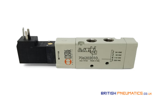 Metal Work MSV 25 SOP OO DC24V Manual Valve (7062020102)