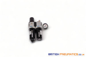 Mindman MACP300L-10A-D Filter, Regulator, Lubricator (FRL) 3/8" - British Pneumatics