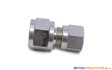 Load image into Gallery viewer, 3/8 To 12Mm Compression Fitting Bsp Stud (Nickel Plated Brass) General