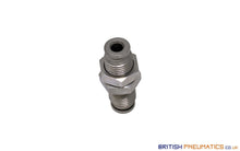 Load image into Gallery viewer, 4Mm Bulkhead Connector Push-In Fitting (Nickel Plated Brass) General