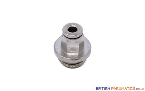 4Mm To 1/4 Straight Parallel Male Stud Push-In Fitting (Nickel Plated Brass) General