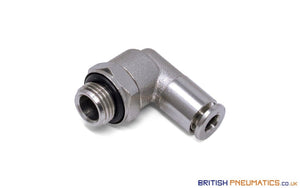 4Mm To 1/8 Bsp Swivel Elbow Push-In Fitting (Nickel Plated Brass) General