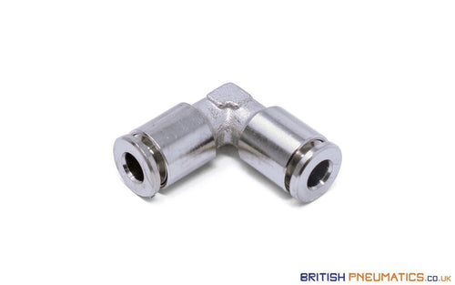 4Mm To Elbow Union Push-In Fitting (Nickel Plated Brass) General