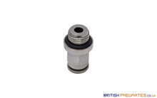Load image into Gallery viewer, 5Mm To 1/8 Straight Parallel Male Stud Push-In Fitting (Nickel Plated Brass) General