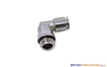 Load image into Gallery viewer, 6Mm To 1/4 Bsp Swivel Elbow Push-In Fitting (Nickel Plated Brass) General