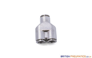 8Mm Intermediate Y Push-In Fitting (Nickel Plated Brass) General