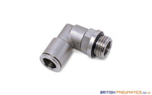 Load image into Gallery viewer, 8Mm To 1/4 Swivel Elbow Push-In Fitting (Nickel Plated Brass) General