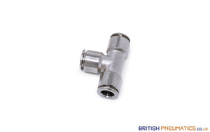 8Mm Union Tee Push-In Fitting (Nickel Plated Brass) General
