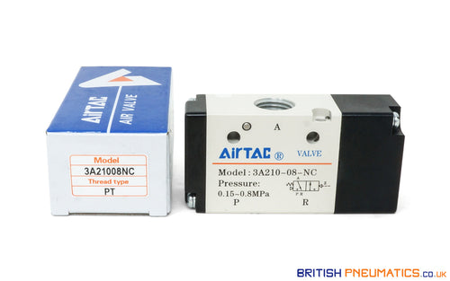 Airtac 3A21008NC Pilot Valve, 3/2