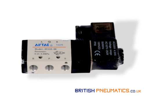 Airtac 4V210-06 A Solenoid Valve (AC 220v)
