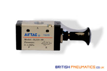 Load image into Gallery viewer, Airtac 3L210-08 Push Pull Valve, 3/2 Way