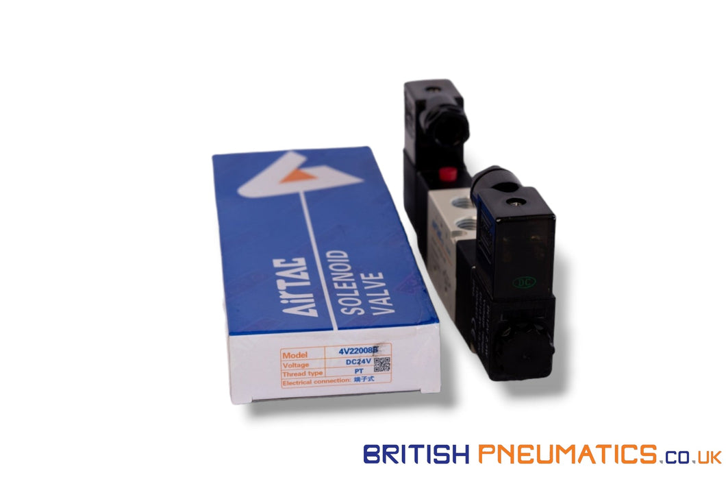Airtac 4V220-08 A Solenoid Valve (AC 220v)