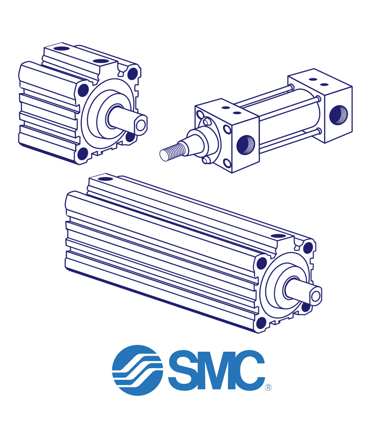 SMC C95SDB50-370-XC35 Pneumatic Cylinder