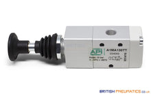 Load image into Gallery viewer, API A1MA130TT Manual Valve 1/8&quot;&quot;, 3/2 Push/Pull - British Pneumatics