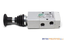Load image into Gallery viewer, API A1MA130TT Manual Valve 1/8&quot;&quot;, 3/2 Push/Pull - British Pneumatics