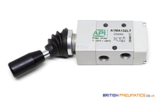 Load image into Gallery viewer, API A1MA132LT Manual Valve 1/8&quot;, 3/2 Push Pull - British Pneumatics