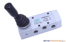 Load image into Gallery viewer, API A1MA151LL Manual Lever Valve 1/8&quot;, 5/2, Two Stable Positions Side Lever - British Pneumatics
