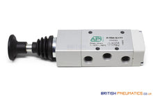 Load image into Gallery viewer, API A1MA151TT Push Button Manual Valve 1/8&quot;, 5/2, Push Pull - British Pneumatics