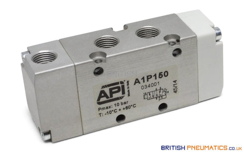 API A1P150 Pneumatic Valve 1/8