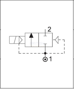 API AEP22012 Solenoid Valve for Water and Steam 1/2" 25bar 140℃ NC - British Pneumatics (Online Wholesale)