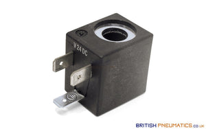 API ASA3302400 (for AEP) DC24V Solenoid Valve Coil DC24V 6.5W - British Pneumatics (Online Wholesale)