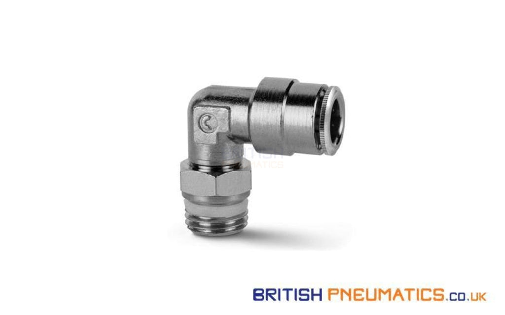 Camozzi 6522 4 M5 Bspp And Metric With O-Ring Swivel Parallel Male Elbow Push-In Fitting General
