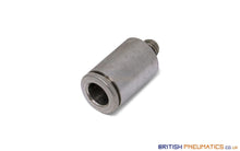 Load image into Gallery viewer, Hb0406M5 6Mm To M5 Straight Parallel Male Stud Push-In Fitting (Nickel Plated Brass) General