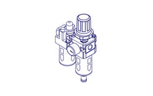 Load image into Gallery viewer, Knocks DF.01 AM10 Filter F, 1/4&quot; (Auto Drain) - British Pneumatics (Online Wholesale)