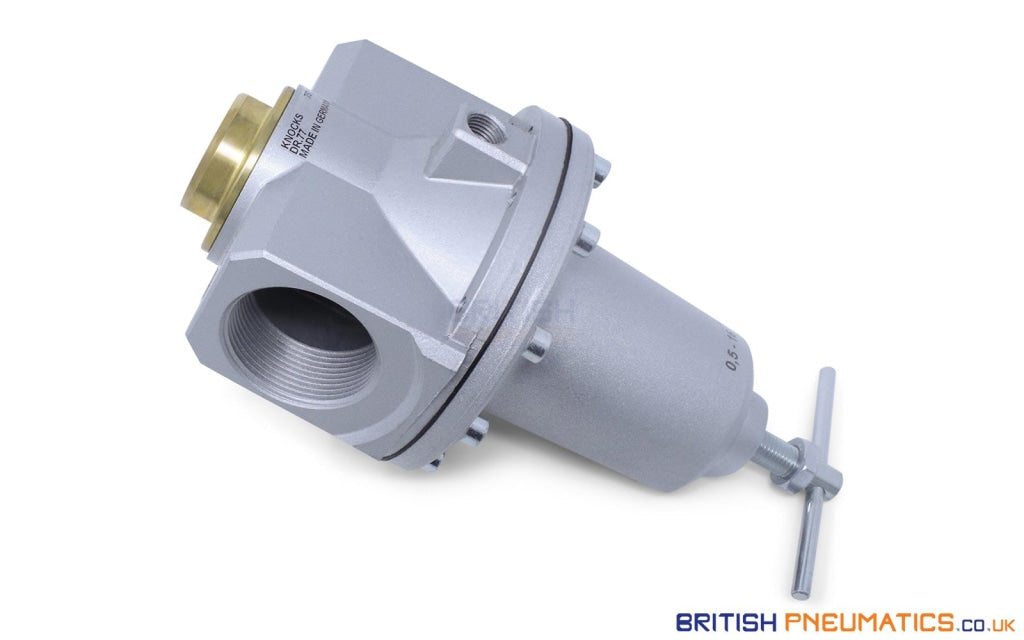 Load image into Gallery viewer, Knocks DR.77 Pressure Regulator , G1.5" (0.5-10 bar) - British Pneumatics (Online Wholesale)