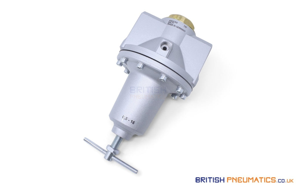Load image into Gallery viewer, Knocks DR.77 Pressure Regulator , G1.5" (0.5-10 bar) - British Pneumatics (Online Wholesale)