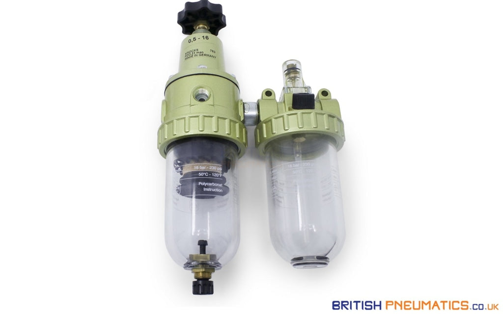 Knocks FDO.23 G MAN FRL Service Unit Assemblies (with G50 Gauge), G 1 ...