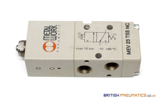 Metal Work MEV 23 TSS NC Mechanical Valve (7001000200) 1/8