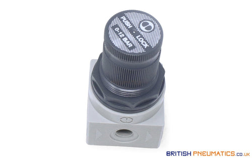 Metal Work MR BIT 1/4 012 Regulator 12 bar - British Pneumatics (Online Wholesale)