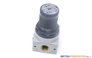 Metal Work MR BIT 1/4 012 Regulator (5207004) 12bar - British Pneumatics (Online Wholesale)