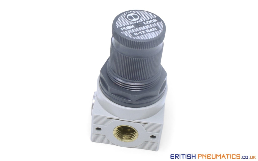Metal Work MR BIT 1/4 012 Regulator (5207004) 12bar - British Pneumatics (Online Wholesale)