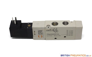 Metal Work MSV 25 SOP OO AC24V Solenoid Valve (7062020103) 1/8" 5/2 - British Pneumatics (Online Wholesale)