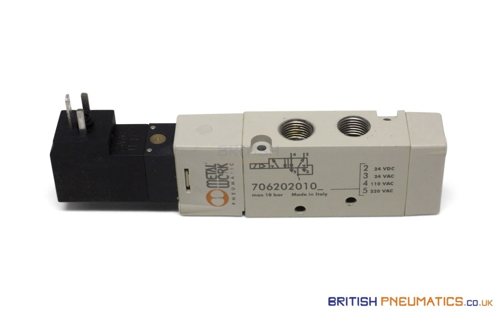 Metal Work MSV 25 SOP OO AC24V Solenoid Valve (7062020103) 1/8