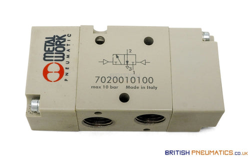 Metal Work PNV 33 PNB OO Pneumatic Pilot Valve (7020010100) 1/4