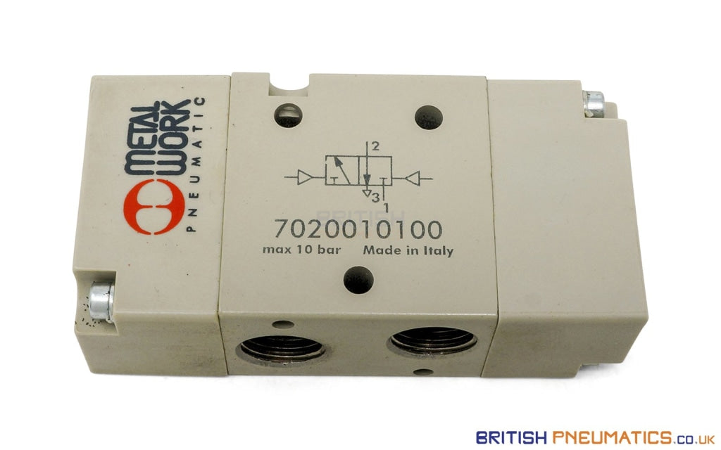 Metal Work PNV 33 PNB OO Pneumatic Pilot Valve (7020010100) 1/4